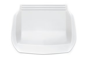 Chevrolet Silverado 1500 Hood Scoop - Rough Country - Summit White - '19-'24 Chevrolet Silverado 1500 Hood Scoop - Rough Country - Summit White - '19-'24